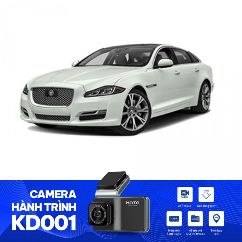 Gắn Camera Hành Trình Cho Jaguar XJL 2021 - KD001